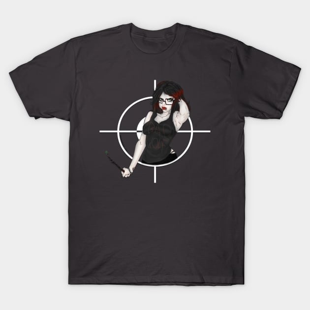 Bad Wolf Landing T-Shirt by RedVexeDesigns